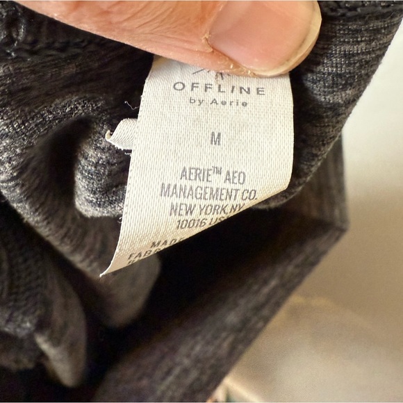 OFFLINE by Aerie Hugger Joggers Foldover Stretchy Joggers Pants M - Picture 8 of 9